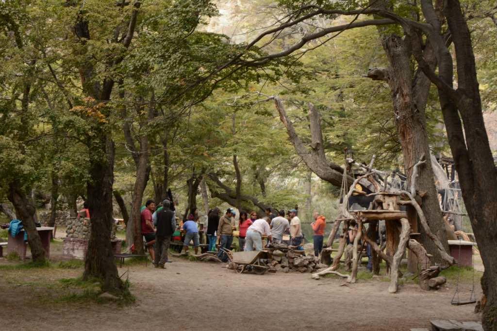Camping Rio De Las Vueltas El Chalten Dış mekan fotoğraf
